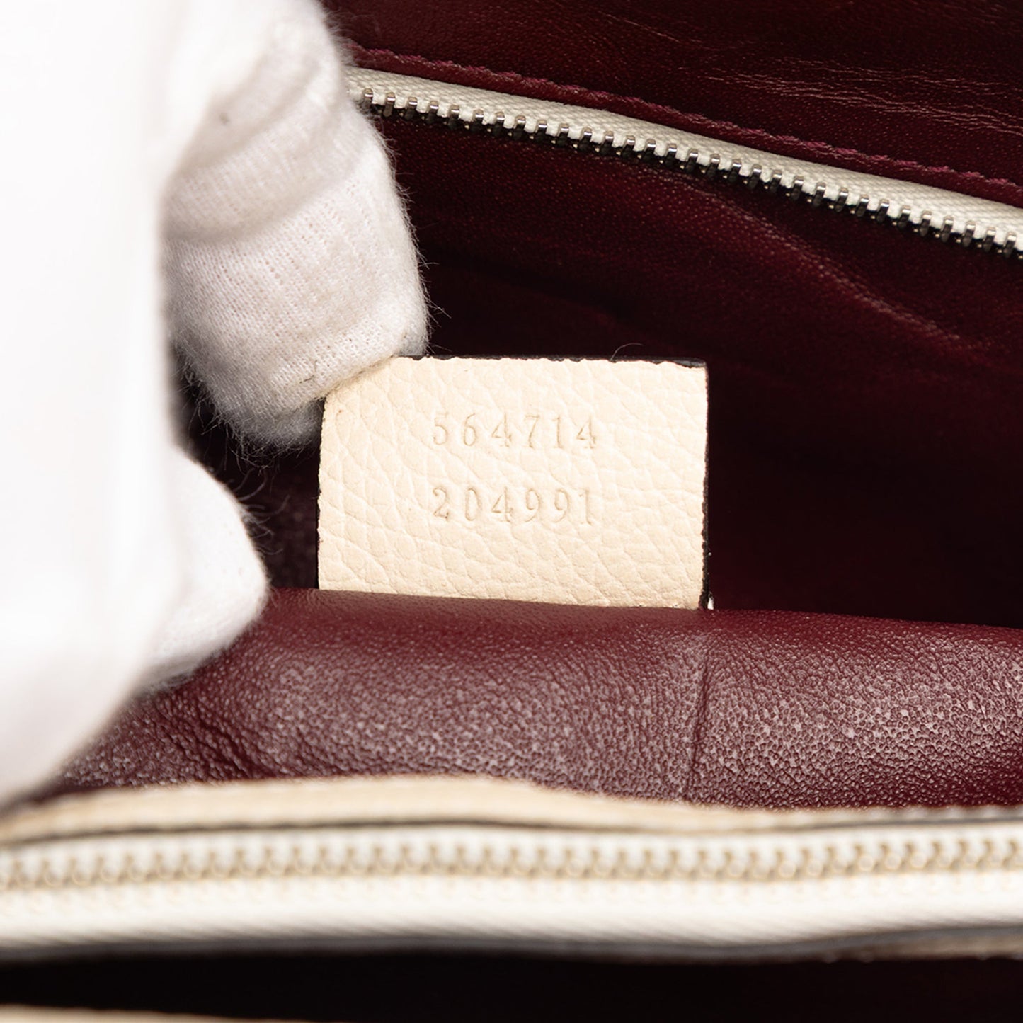 Gucci Medium Calfskin Zumi Top Handle Bag