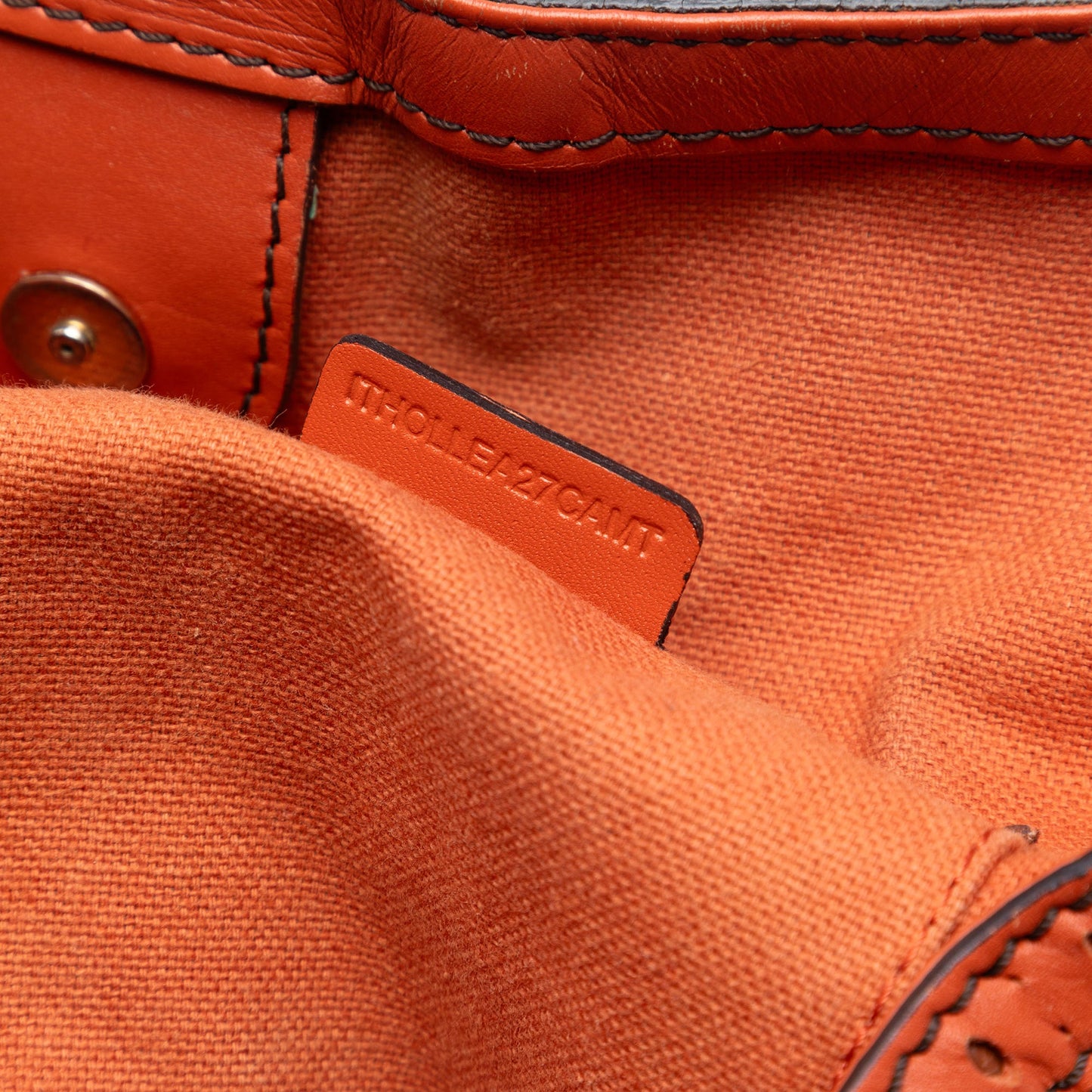 Small Haymarket Check Coated Canvas Brogue Tassel Tote