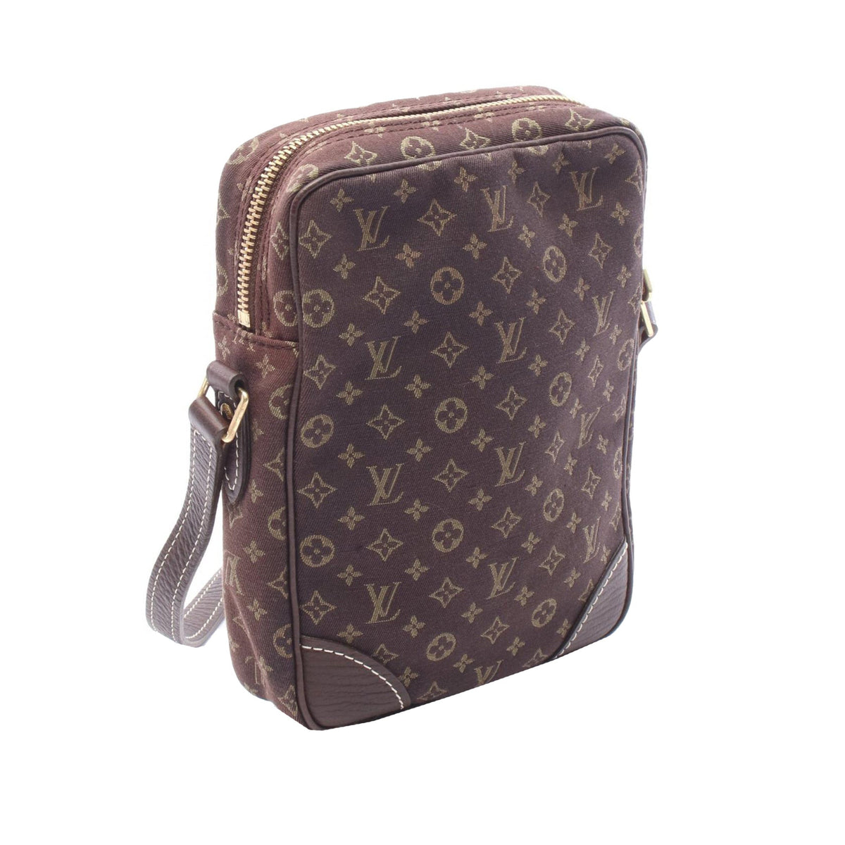 Louis Vuitton Monogram Mini Lin Danube — Brown