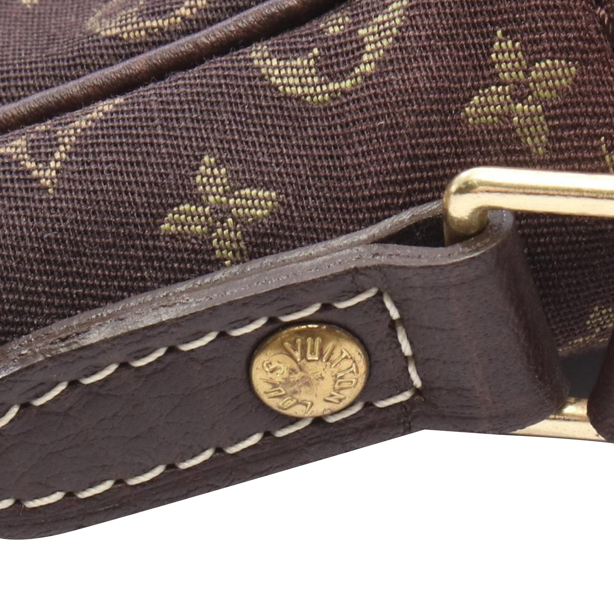 Louis Vuitton Monogram Mini Lin Danube — Brown