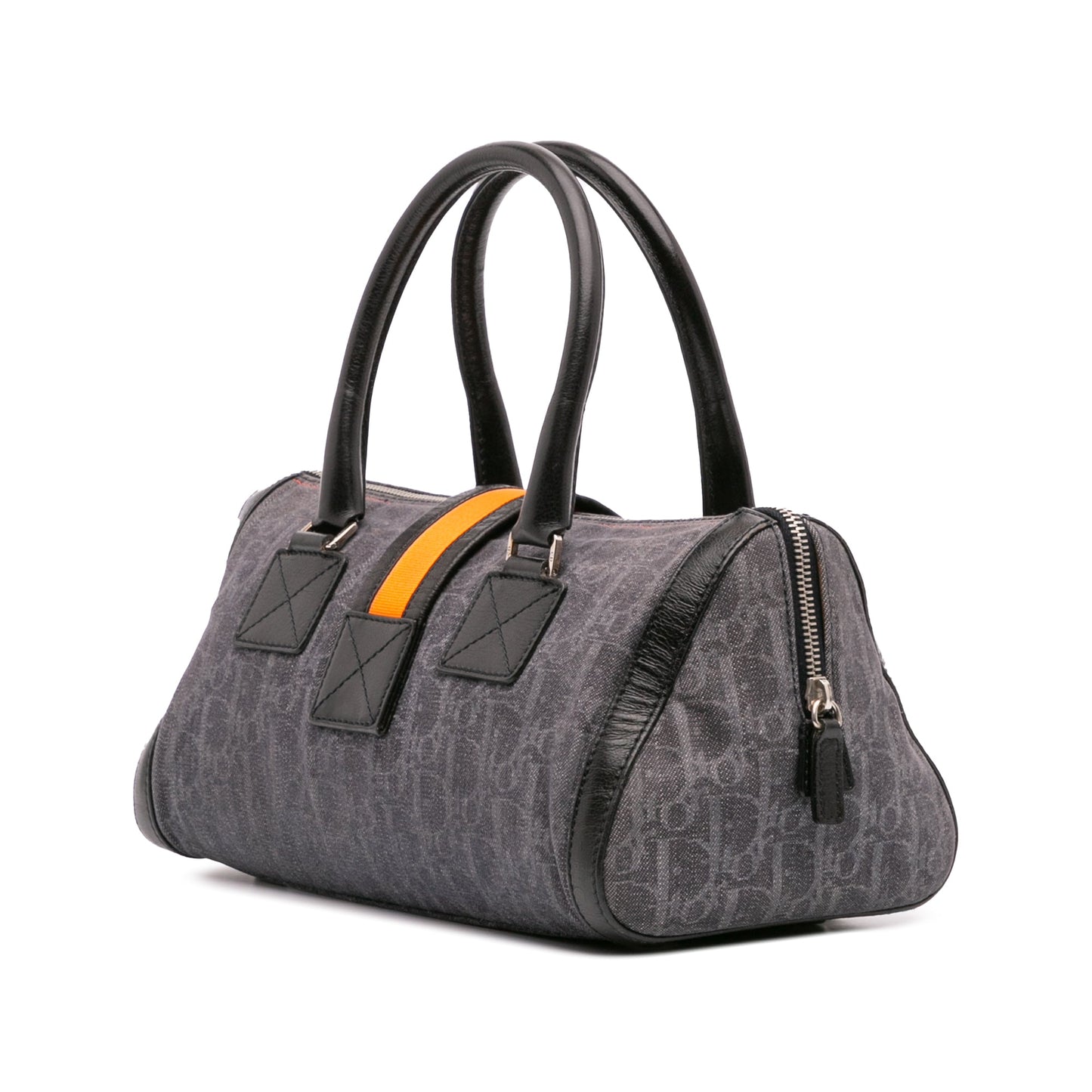 Dior Diorissimo Trotter Denim Flight Boston Bag