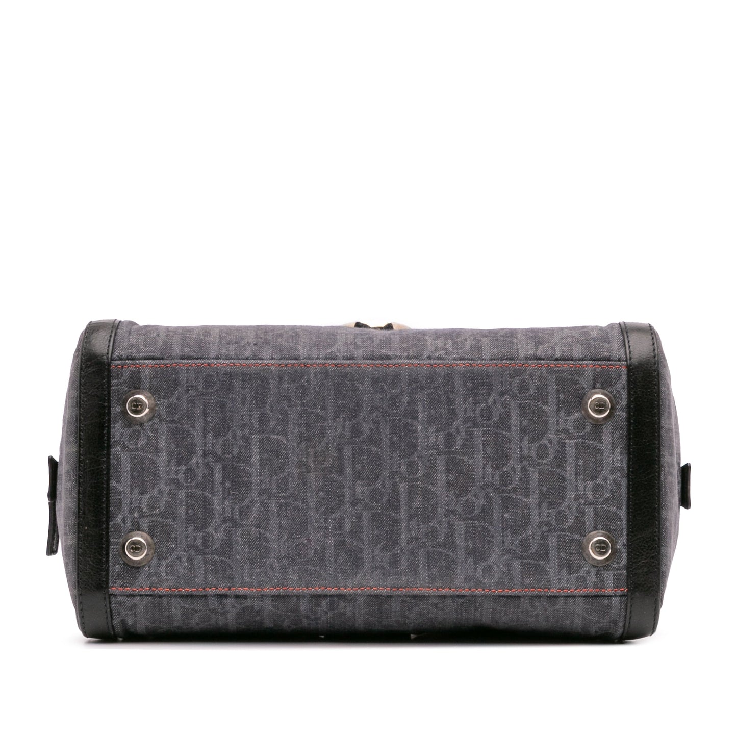 Dior Diorissimo Trotter Denim Flight Boston Bag