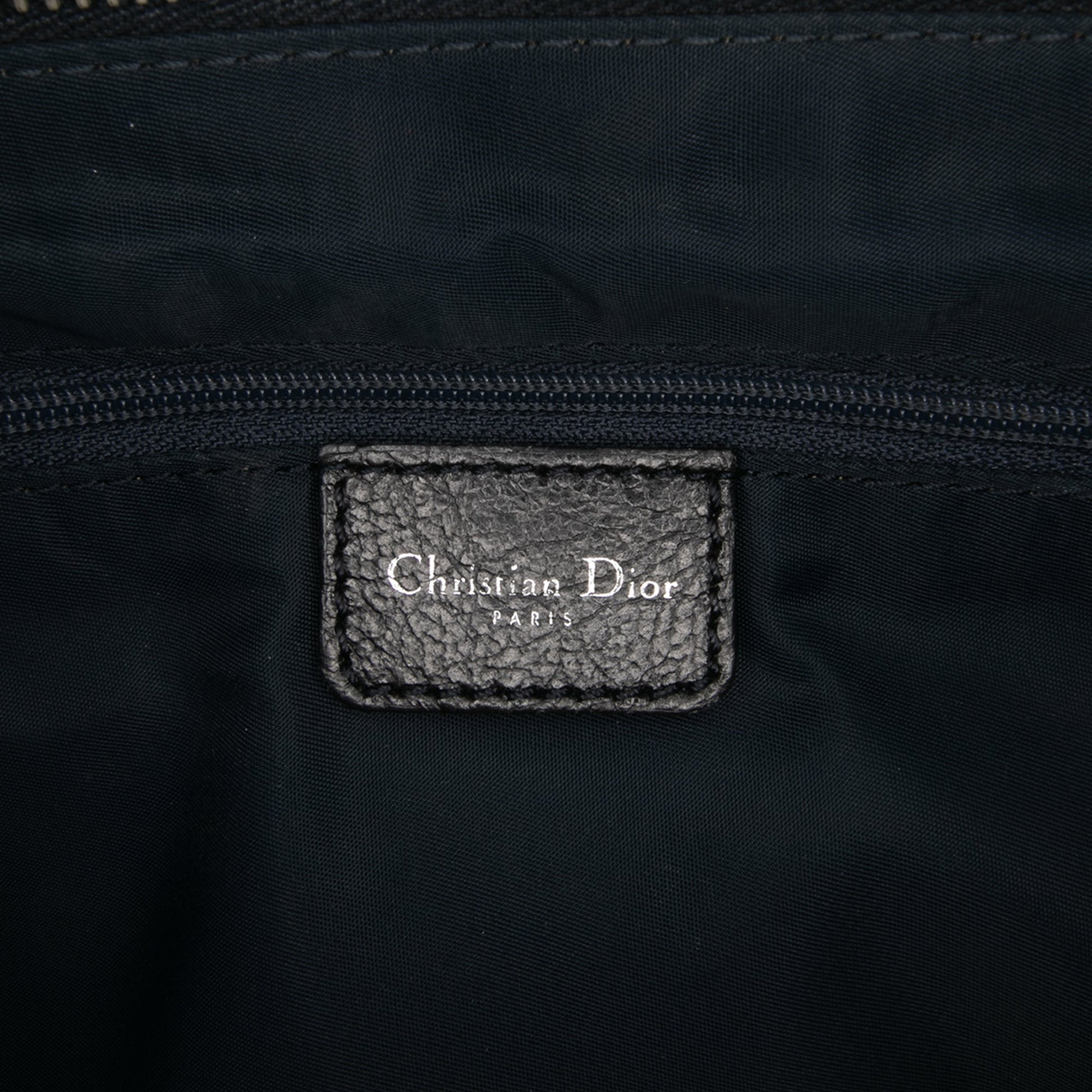 Dior Diorissimo Trotter Denim Flight Boston Bag