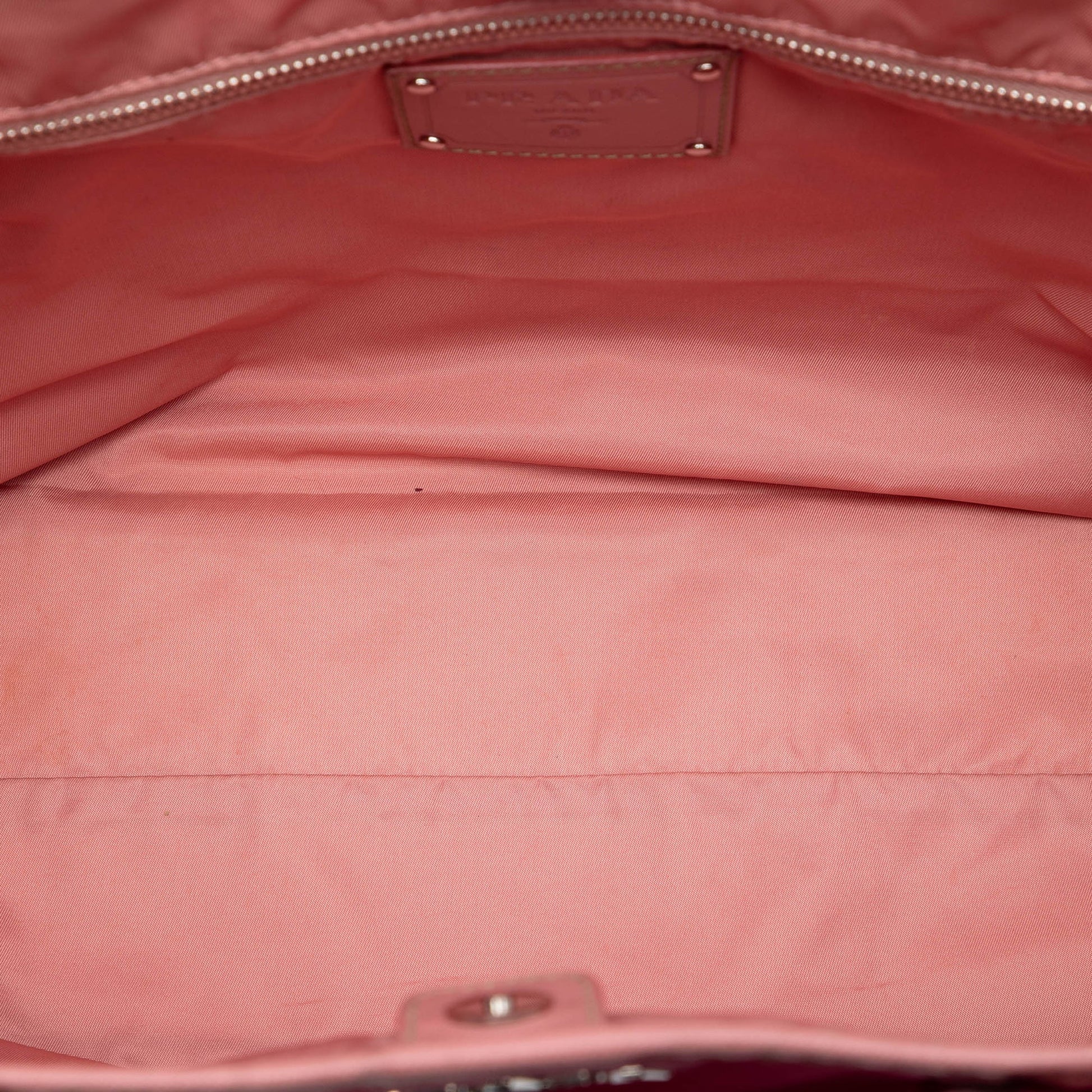 Saffiano Trimmed Tessuto Open Convertible Tote