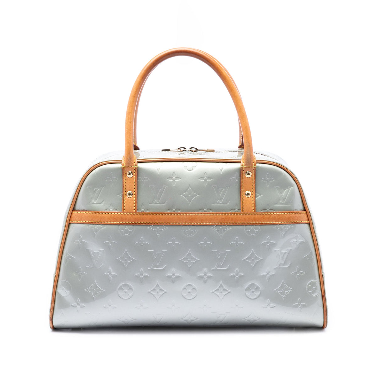 Louis Vuitton Monogram Vernis Tompkins Square — Silver