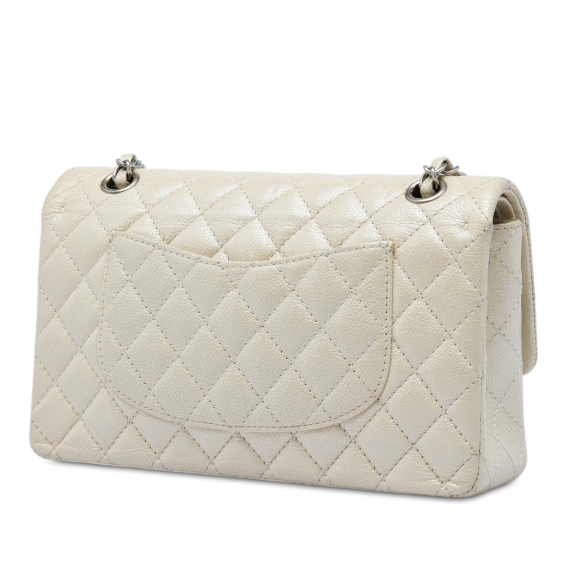 Chanel Medium Classic Iridescent Caviar Double Flap