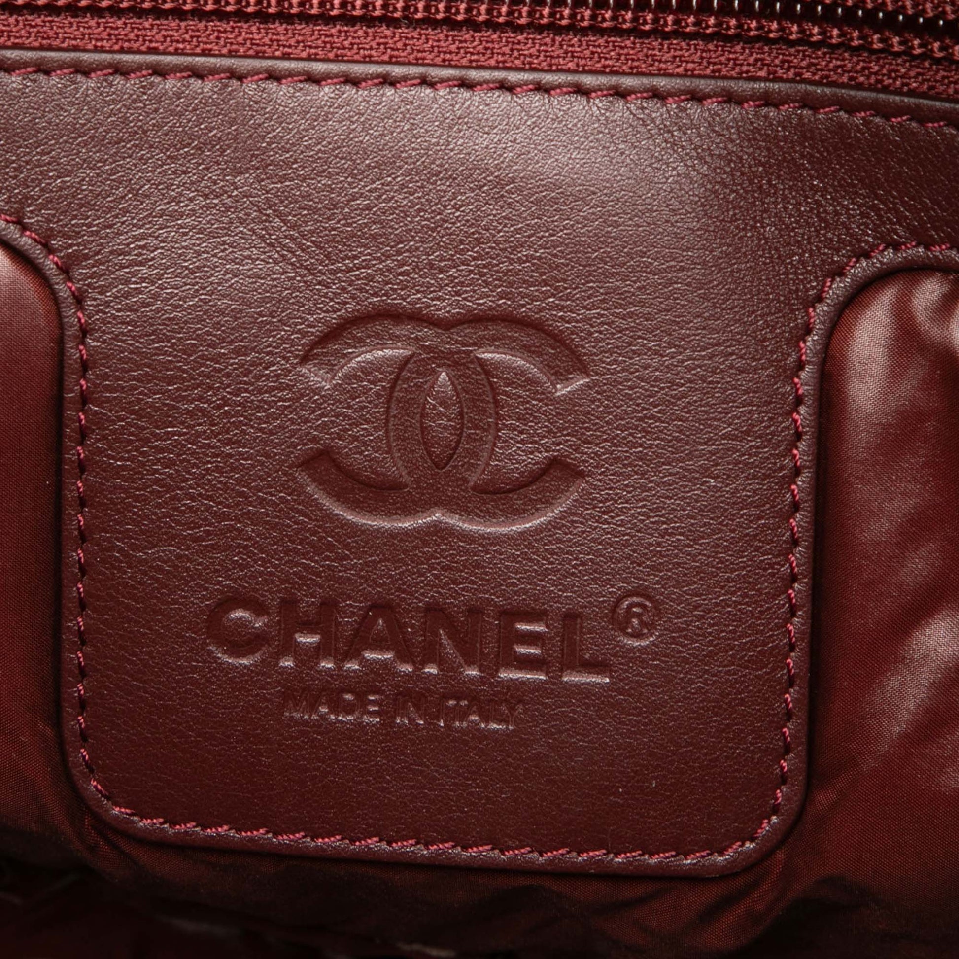 Chanel Medium Quilted Nylon Reversible Coco Cocoon Tote