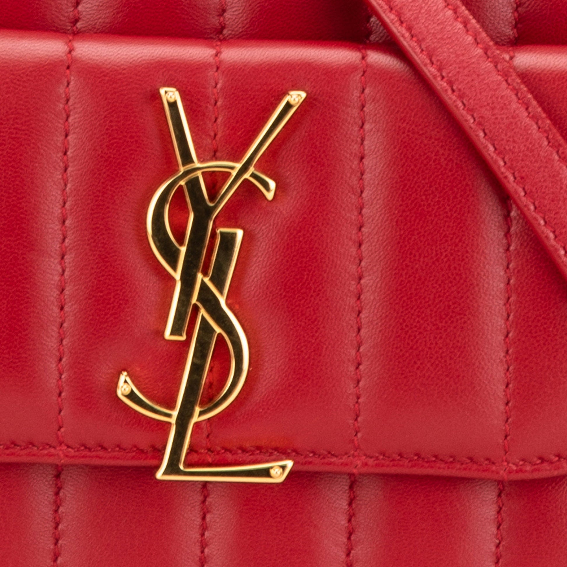 Saint Laurent Toy Lambskin Vicky Crossbody