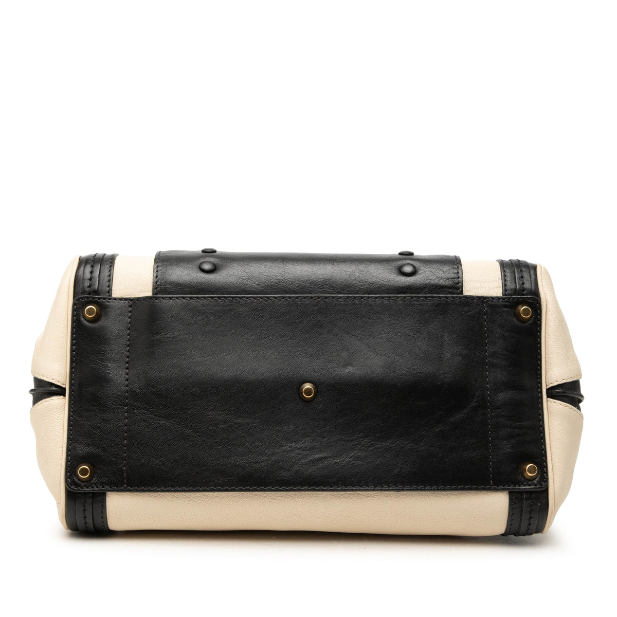 Chloé Small Bicolor Leather Alice Satchel