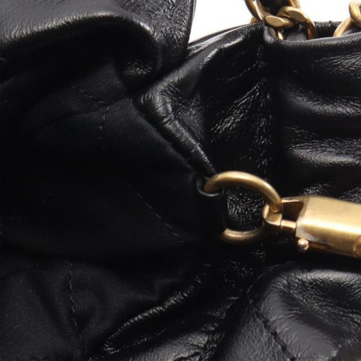 Chanel Mini Shiny Calfskin 22 Handbag