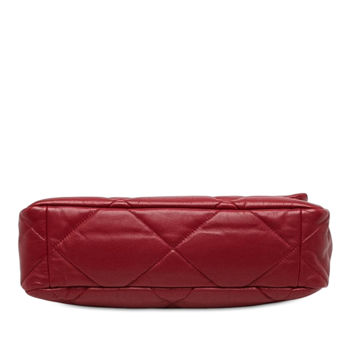 Chanel Large Lambskin 19 Flap — Red