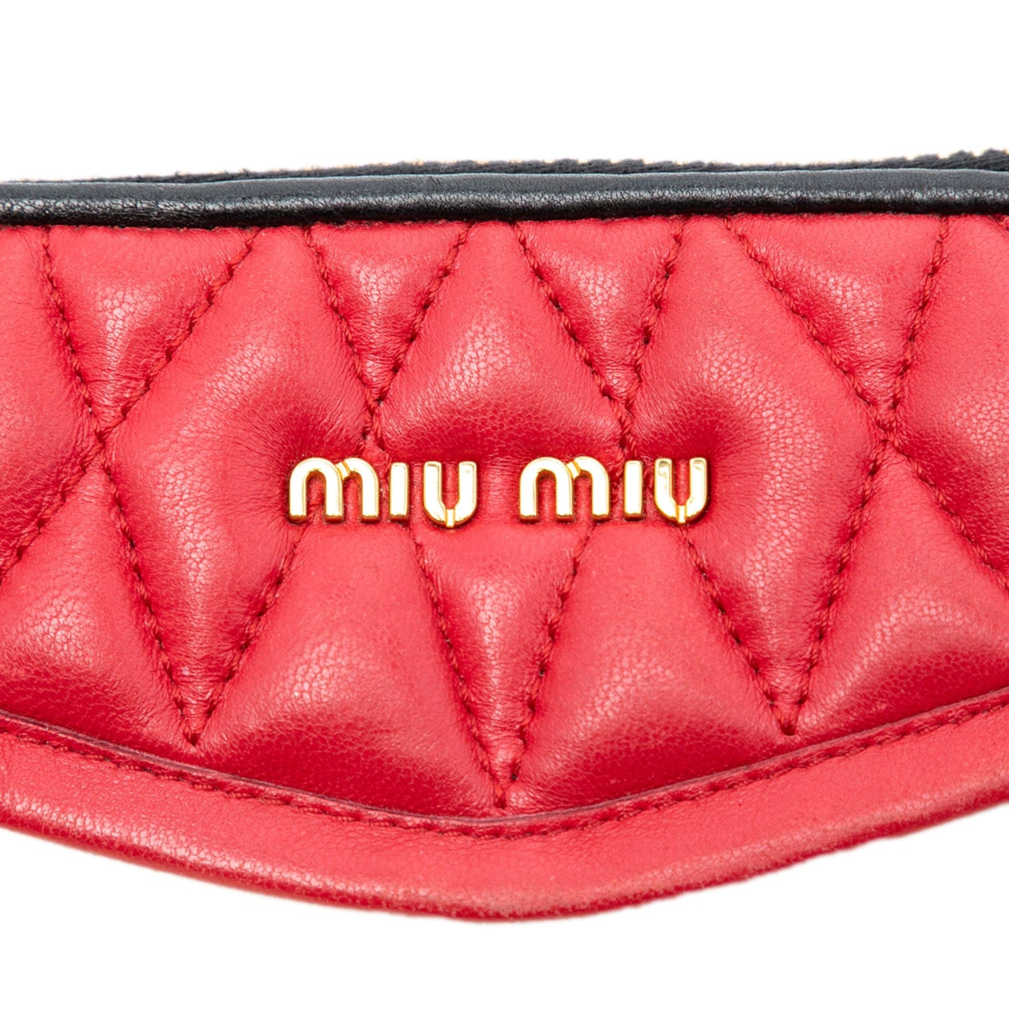 Miu Miu Bicolor Nappa Biker Satchel