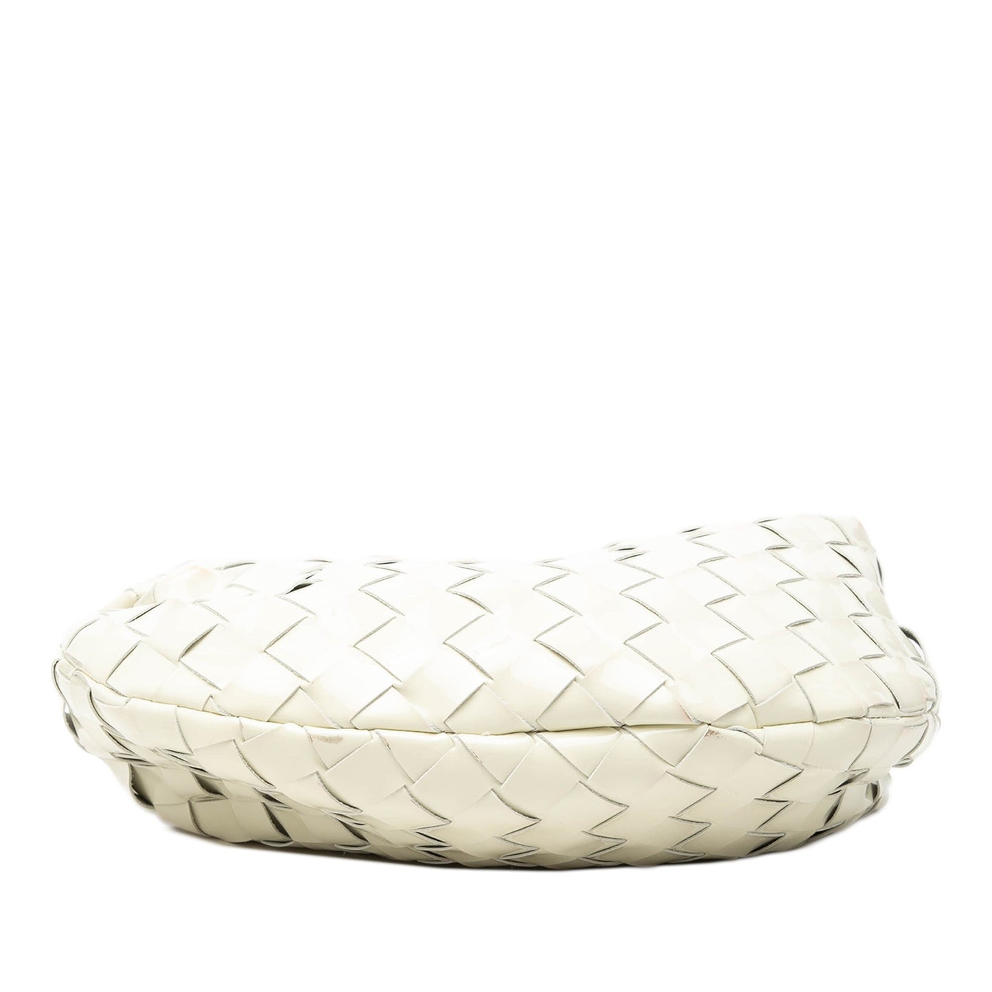 Bottega Veneta Mini Patent Intrecciato Jodie