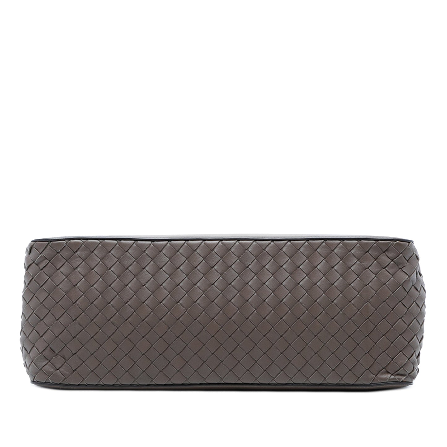 Bottega Veneta Intrecciato Trimmed Leather Ellittica Tote