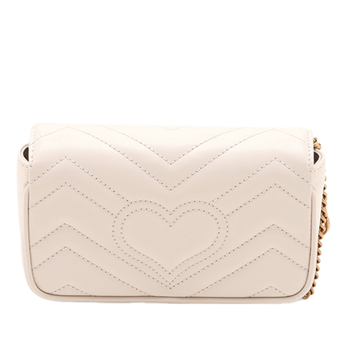 Gucci Mini GG Marmont Matelasse Calfskin Flap Crossbody