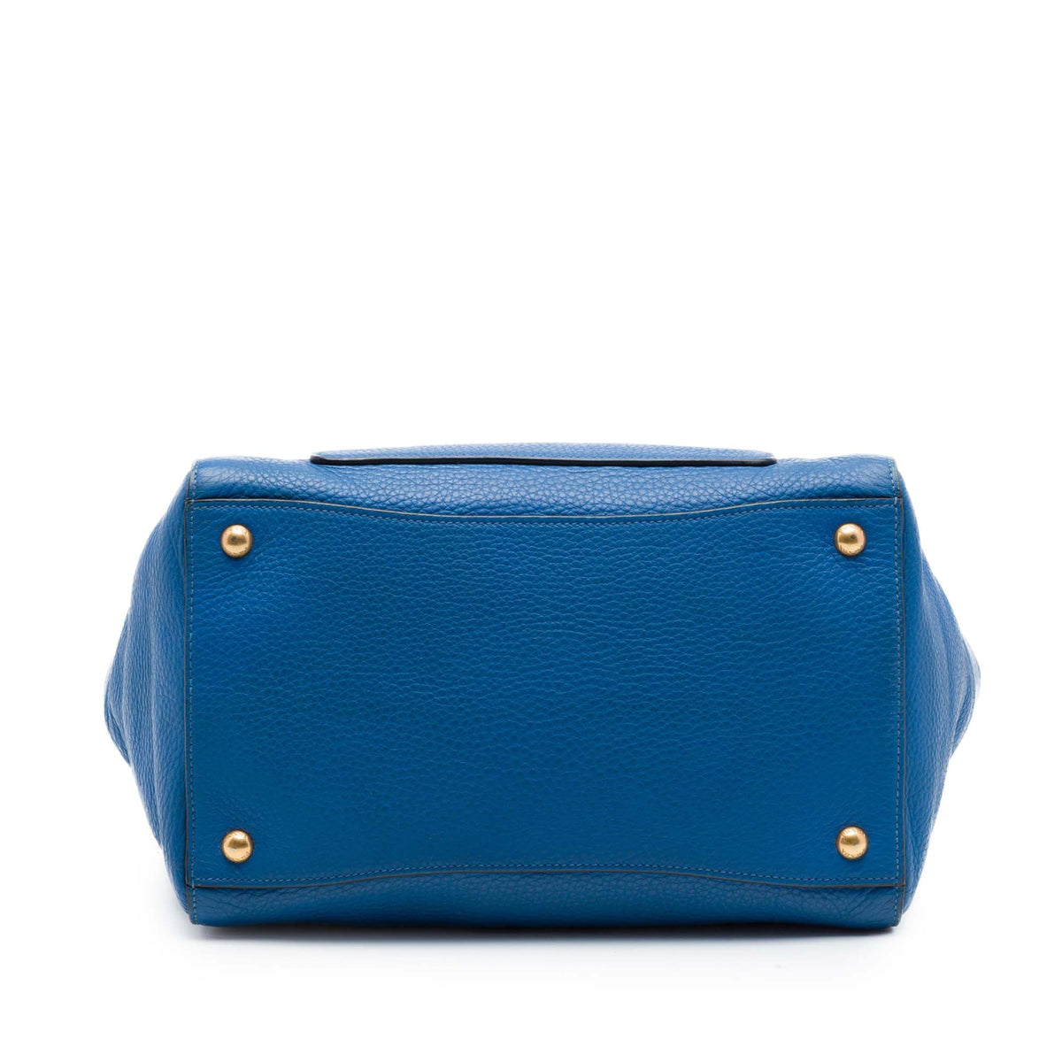Prada Vitello Daino Front Pocket Open Convertible Tote