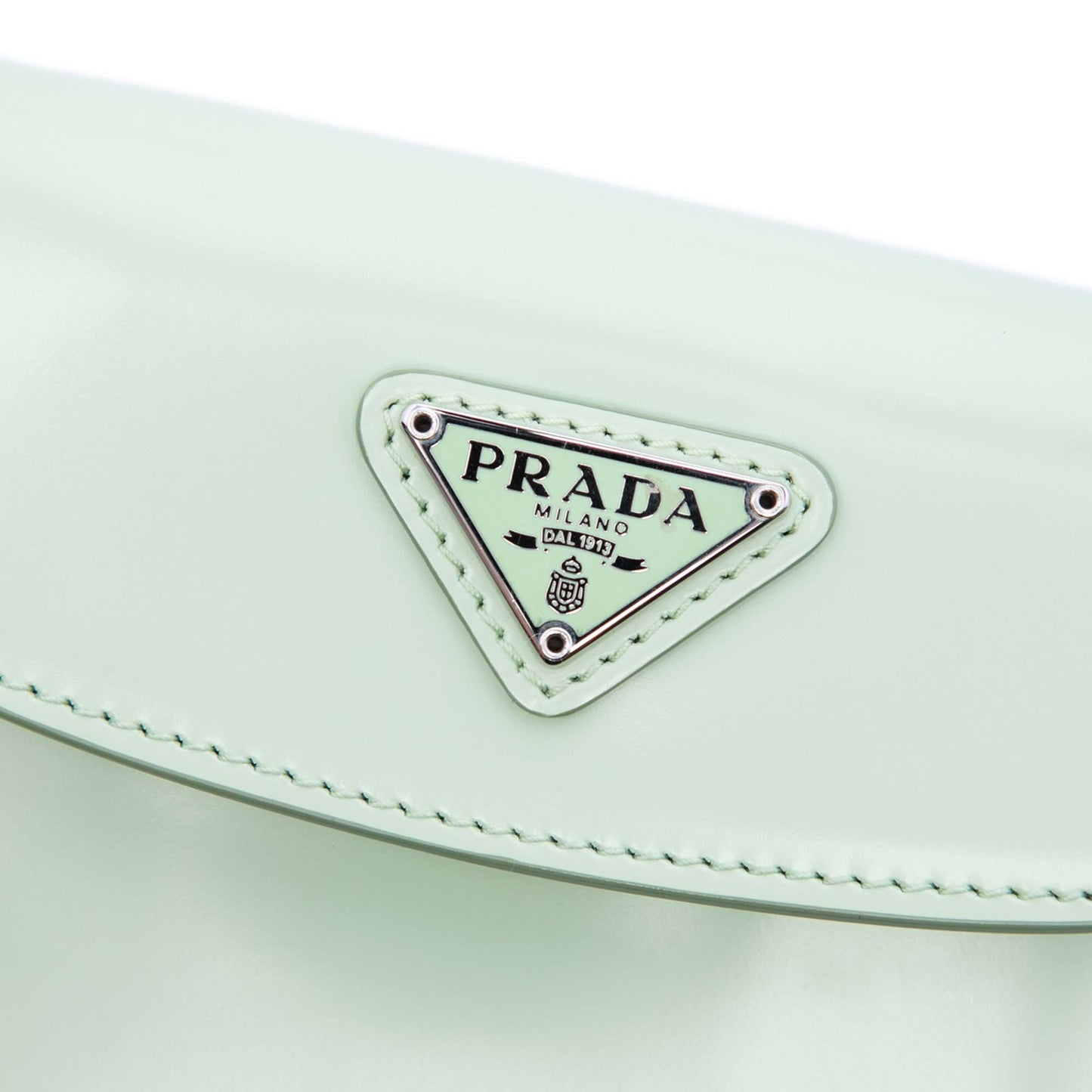 Prada Mini Brushed Leather Cleo Bag
