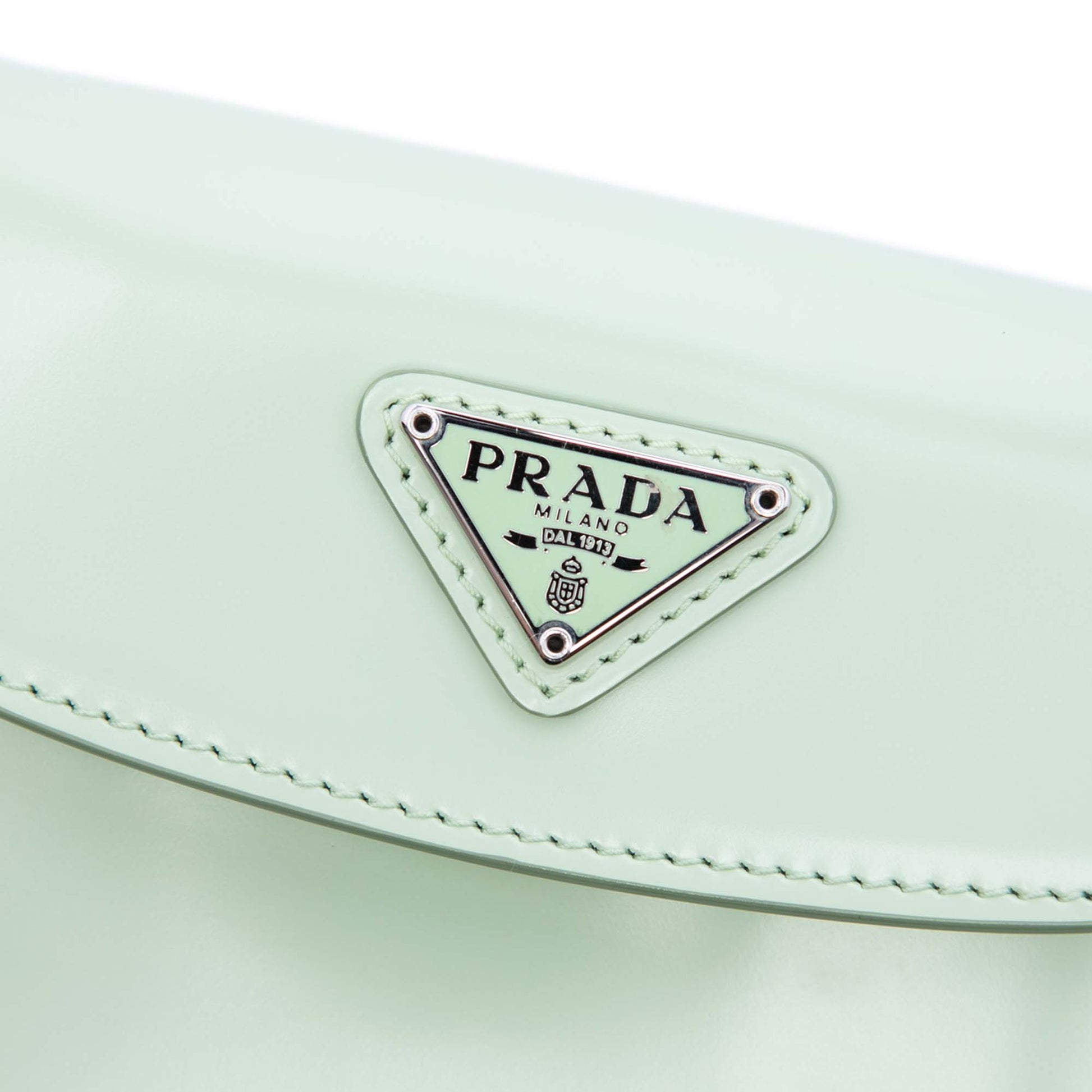 Prada Mini Brushed Leather Cleo Bag