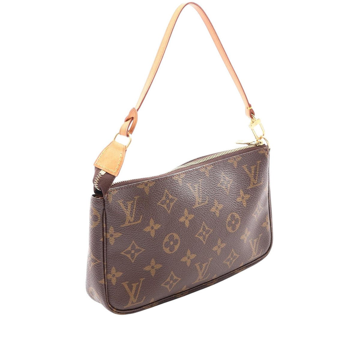 Louis Vuitton Monogram Pochette Accessoires — Brown