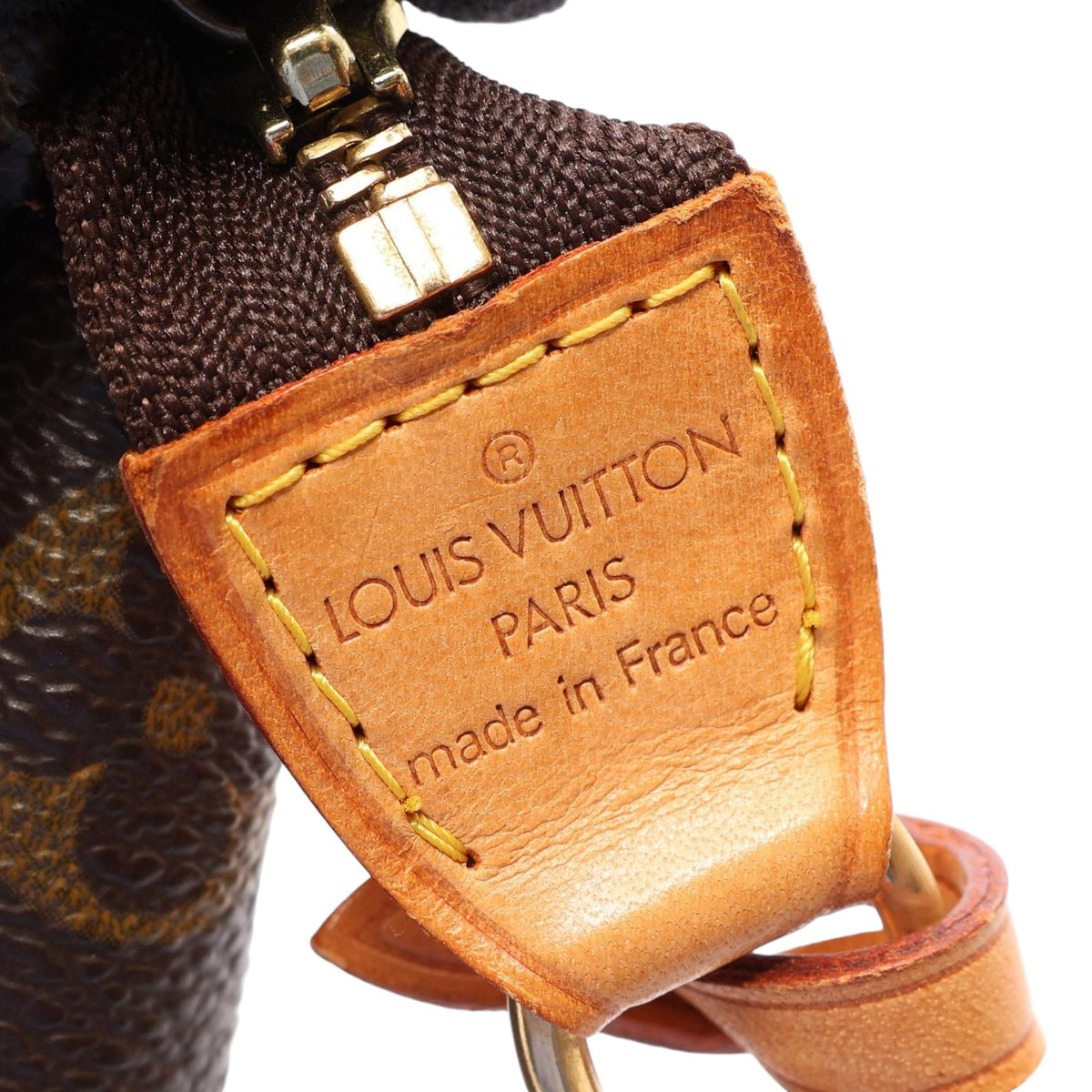 Louis Vuitton Monogram Pochette Accessoires — Brown