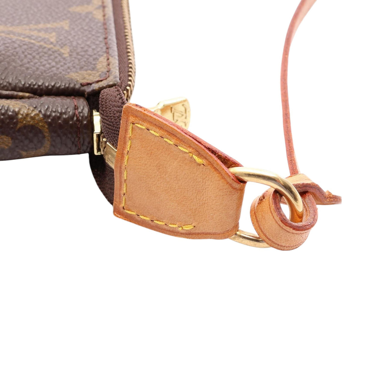 Louis Vuitton Monogram Pochette Accessoires — Brown