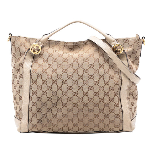 Gucci GG Canvas Miss GG Satchel