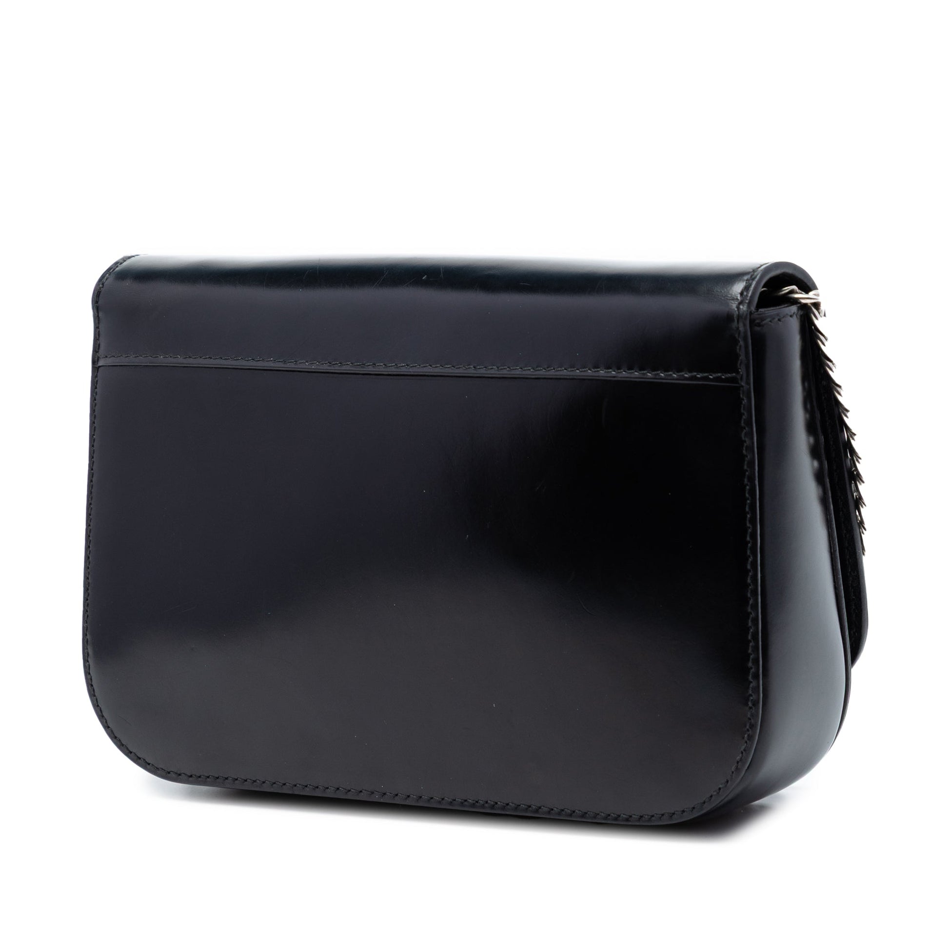 Prada Spazzolato Leather Sybille Flap Crossbody