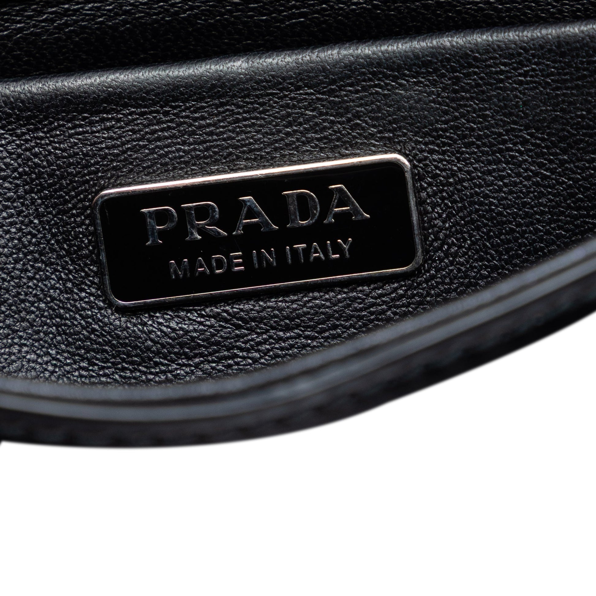Prada Spazzolato Leather Sybille Flap Crossbody