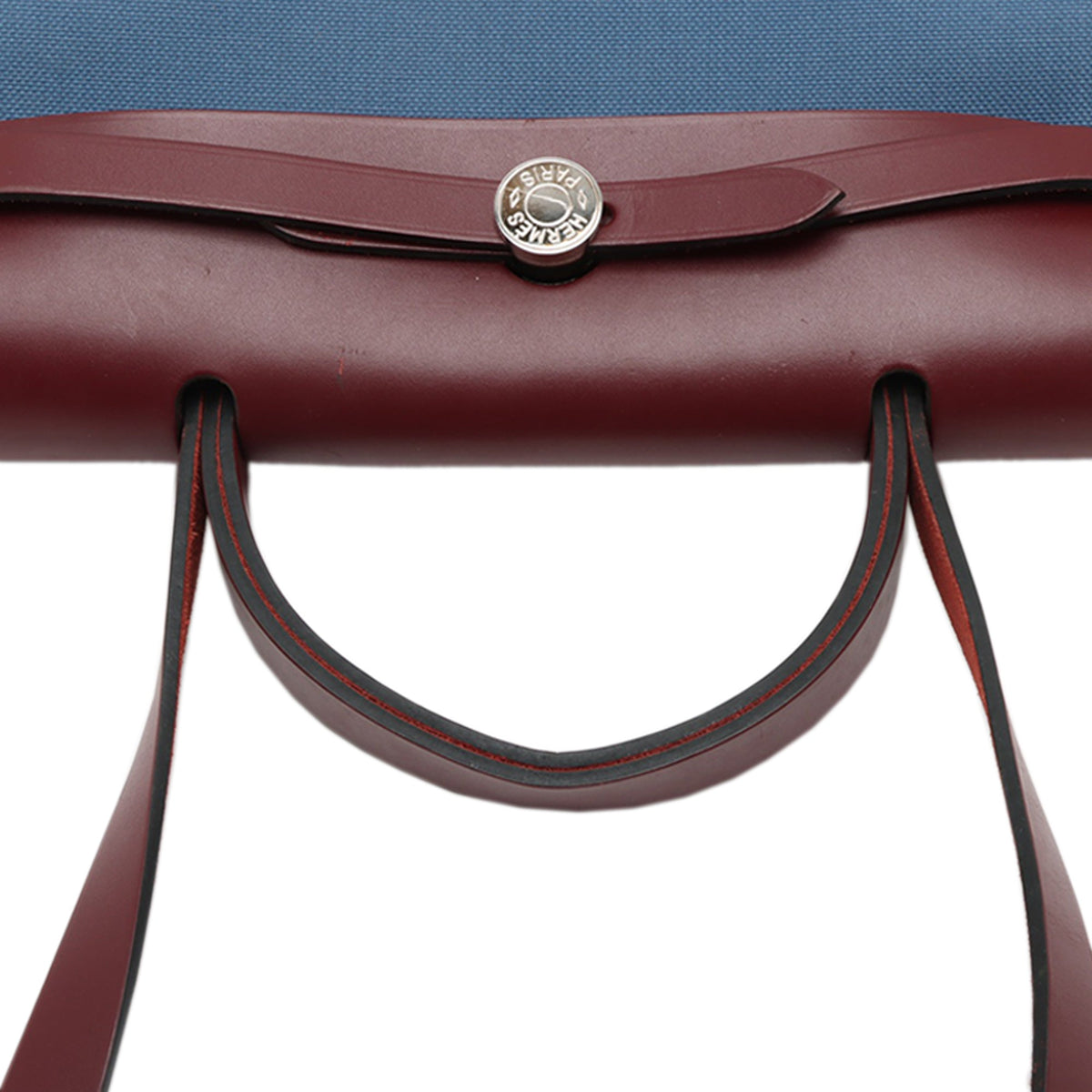 Hermès Toile Herbag Zip 31 — Blue