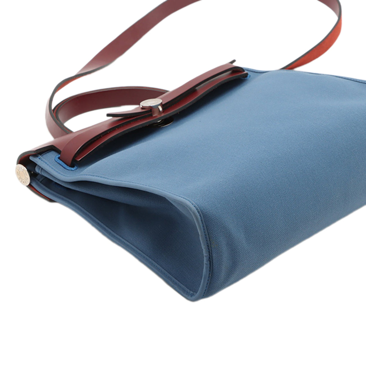Hermès Toile Herbag Zip 31 — Blue