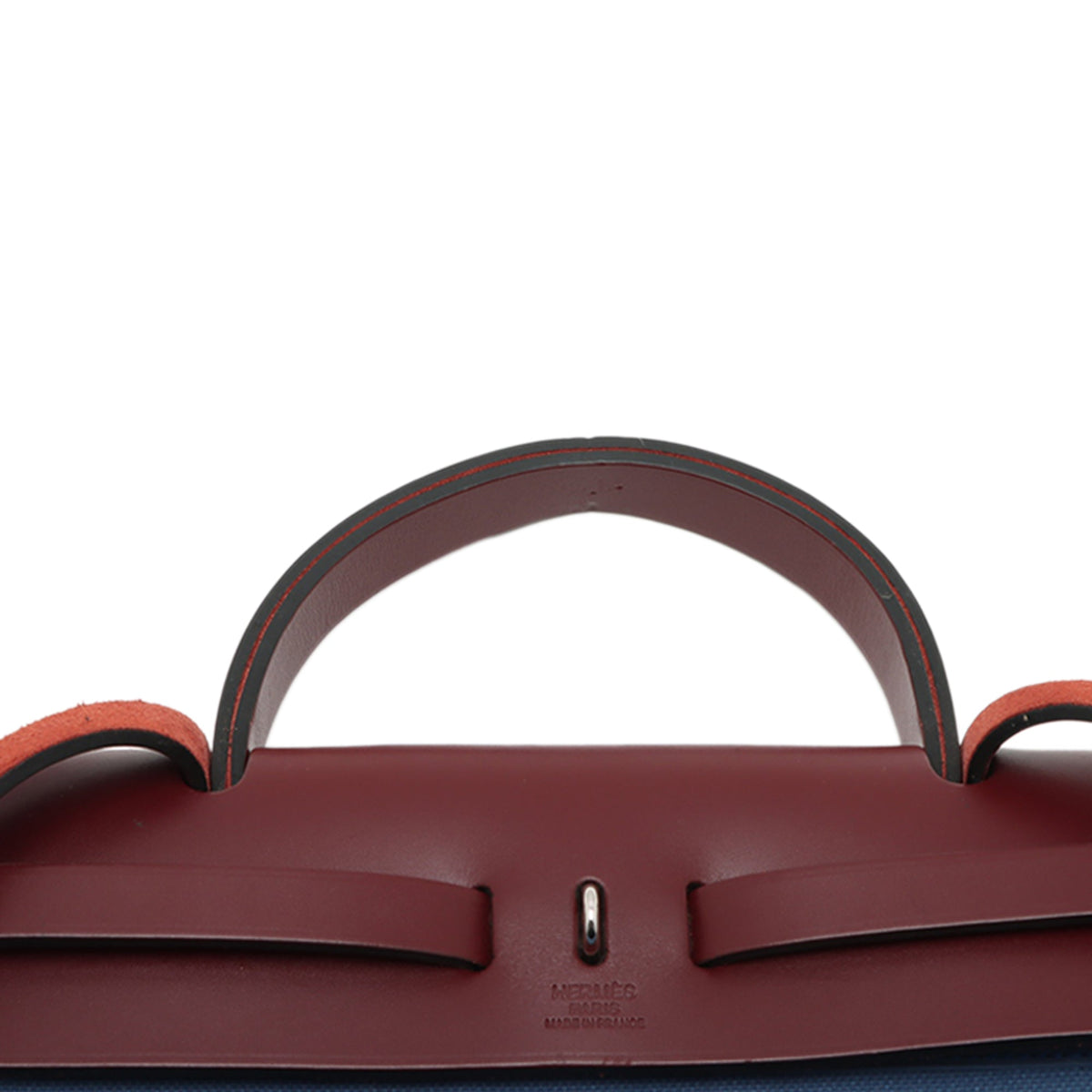 Hermès Toile Herbag Zip 31 — Blue