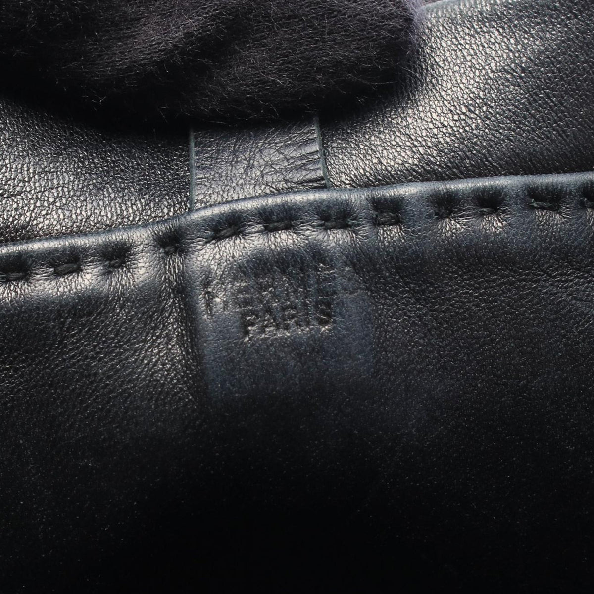 Hermès Leather Toudou Crossbody Bag — Black
