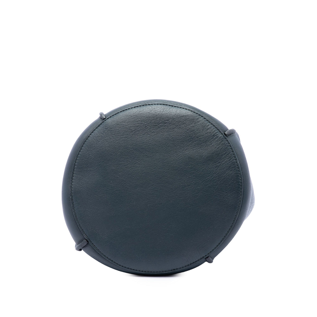 Celine Nano Leather Big Bag Bucket Crossbody — Green