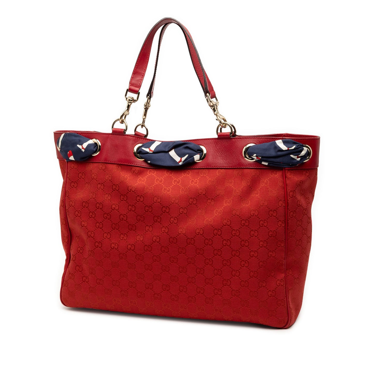 Gucci Large GG Canvas Positano Tote
