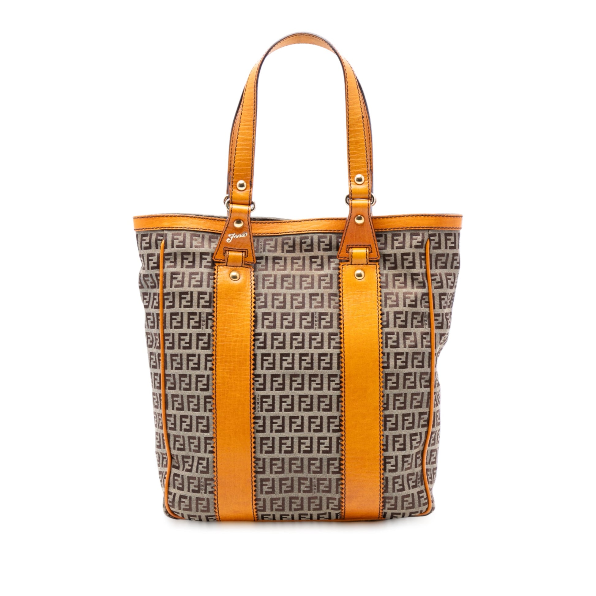 Fendi Zucchino Canvas Tote