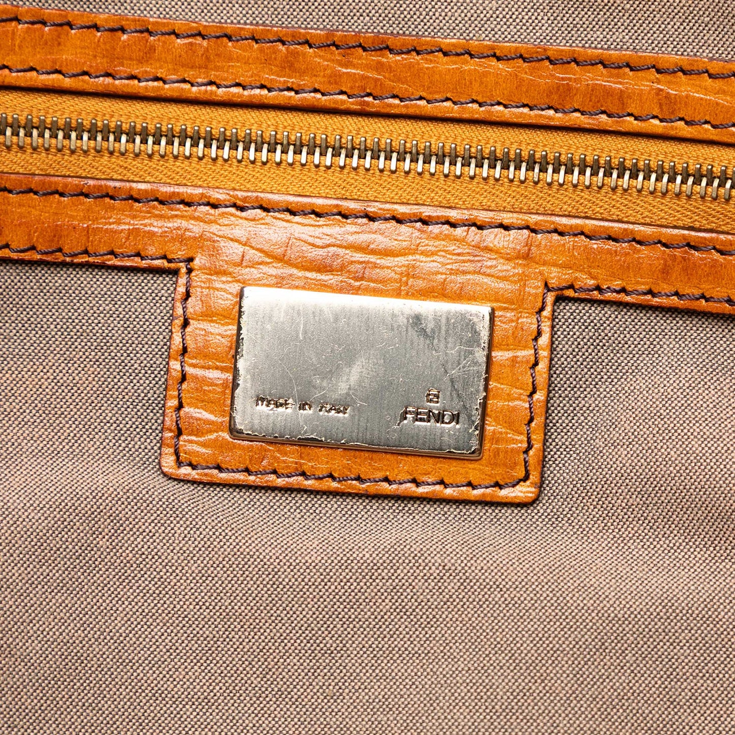 Fendi Zucchino Canvas Tote