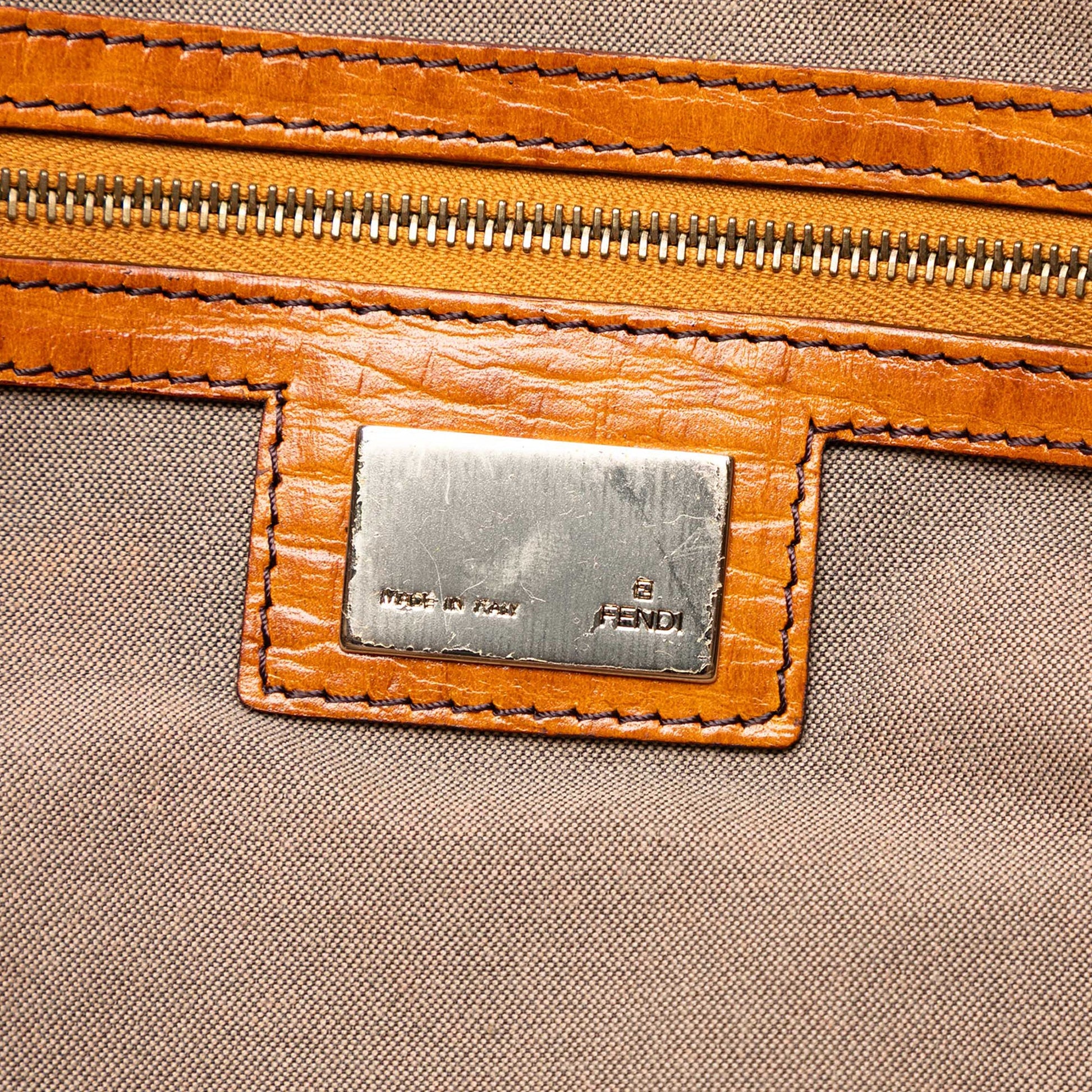 Fendi Zucchino Canvas Tote