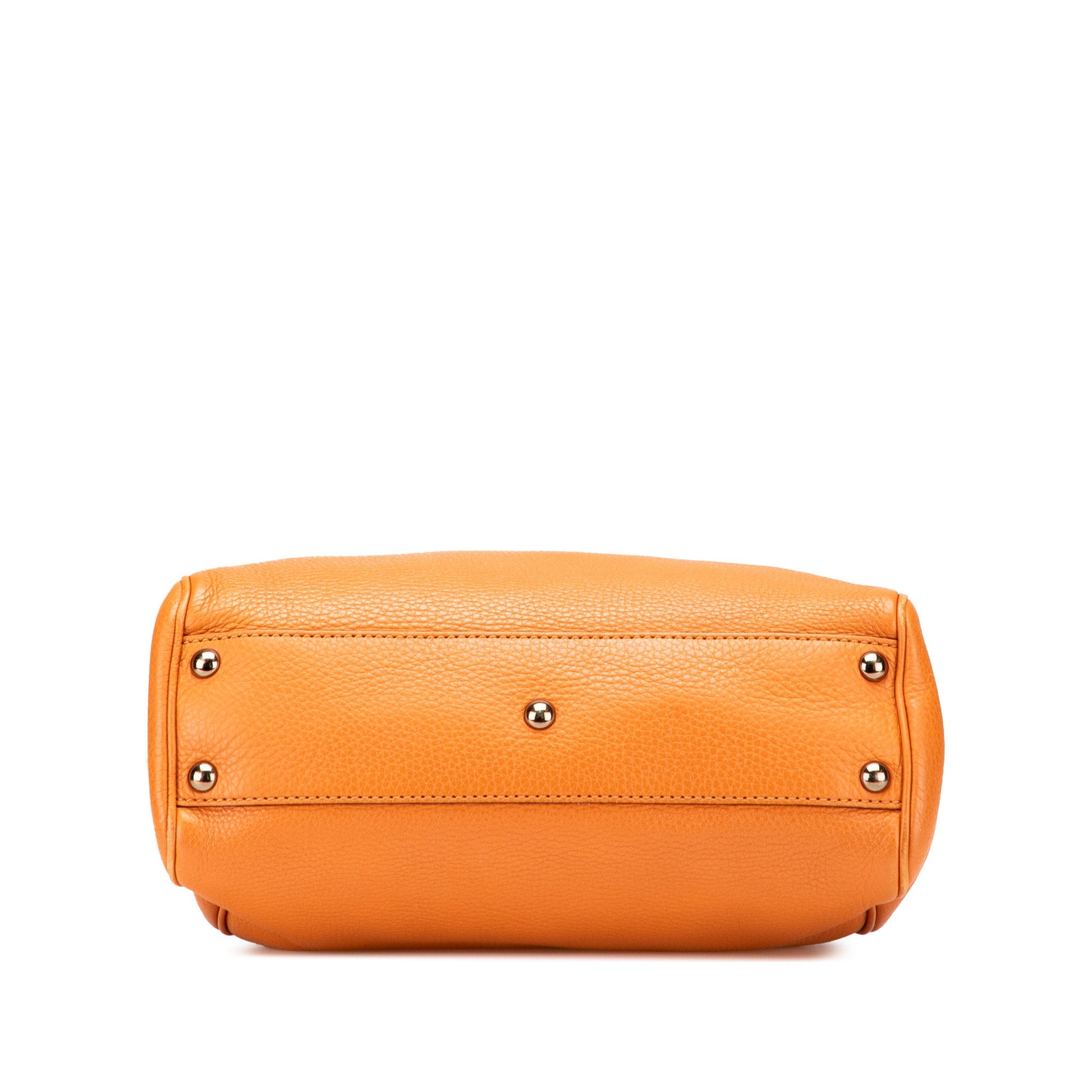 Gucci Small Calfskin Bamboo Shopper Satchel