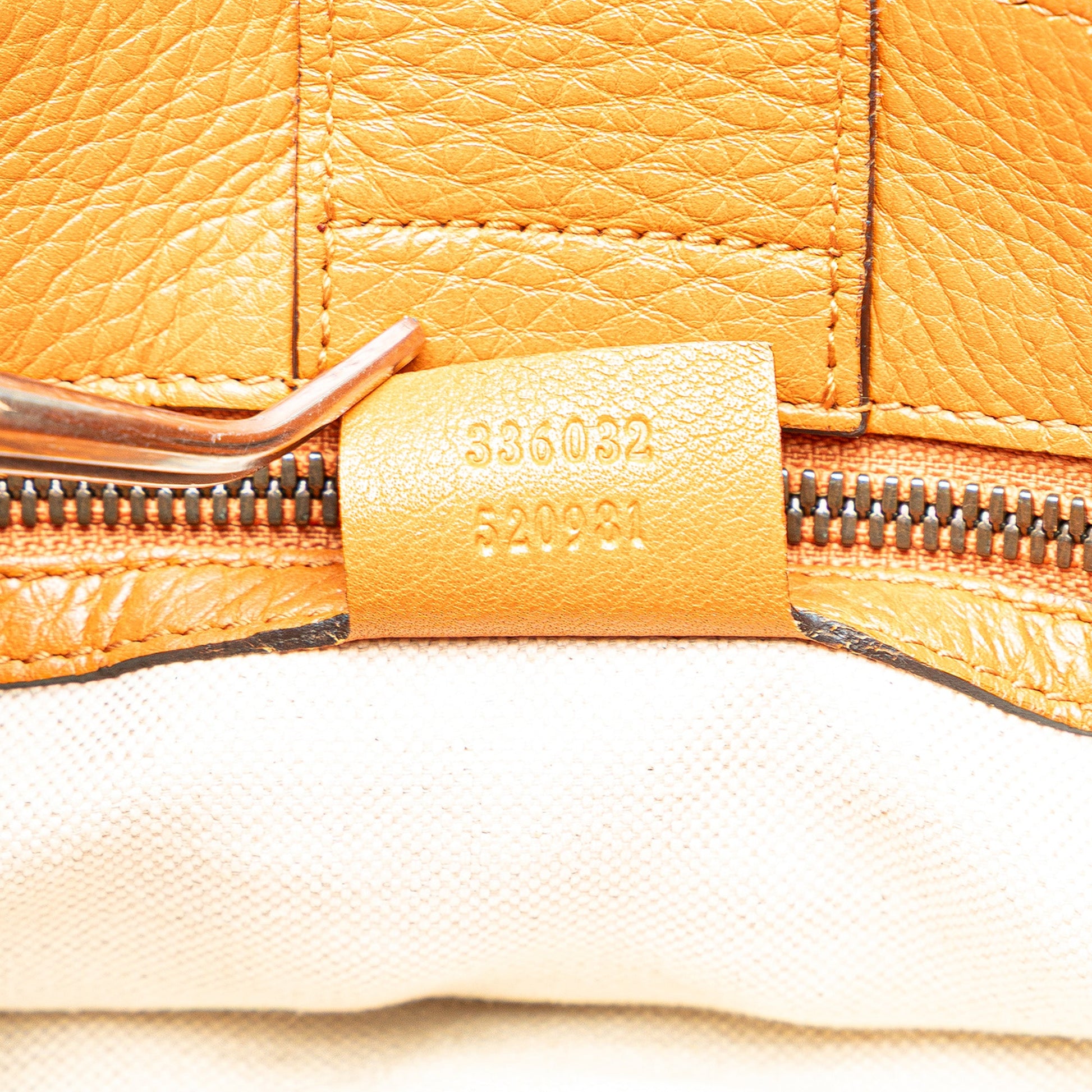 Gucci Small Calfskin Bamboo Shopper Satchel