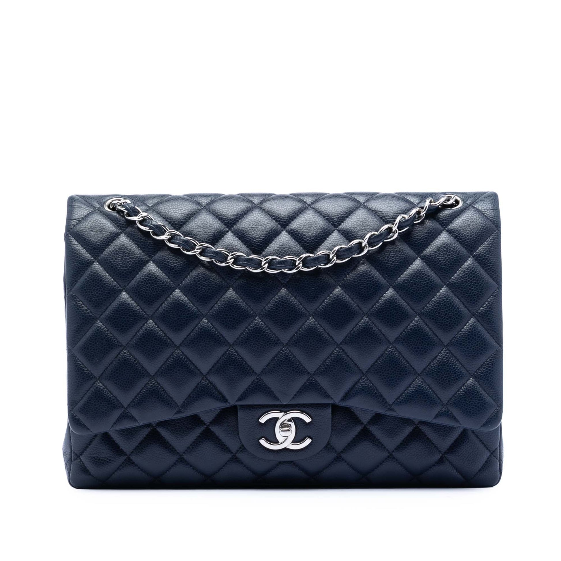 Chanel Maxi Classic Caviar Double Flap