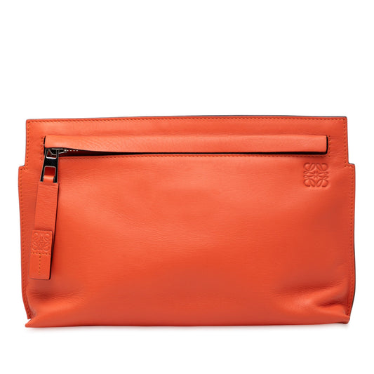 LOEWE Mini Leather T Pouch