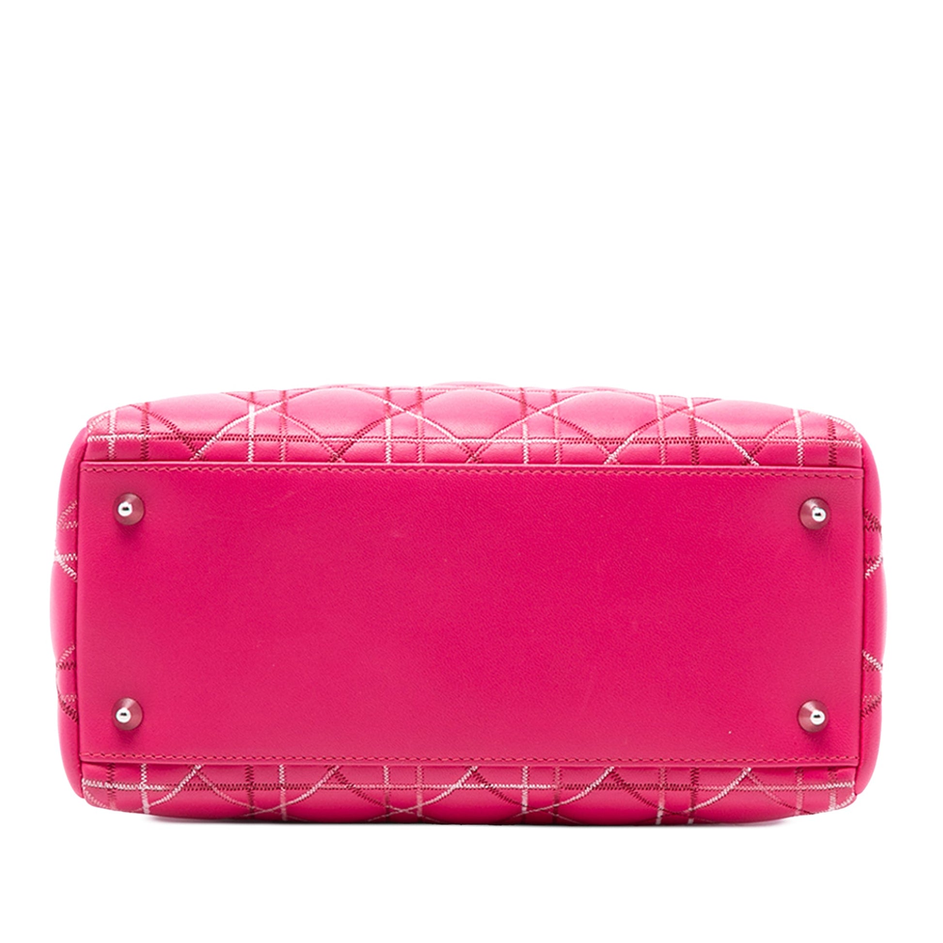 Dior Medium Lambskin Cannage Lady Dior