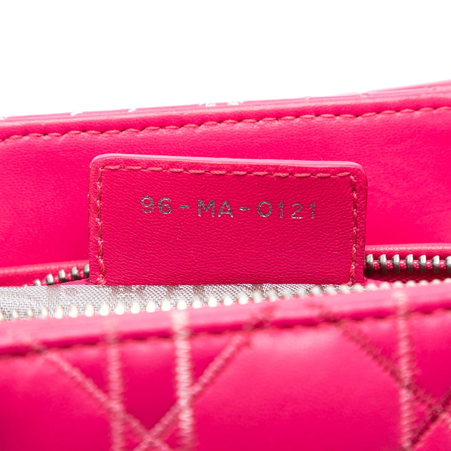 Dior Medium Lambskin Cannage Lady Dior