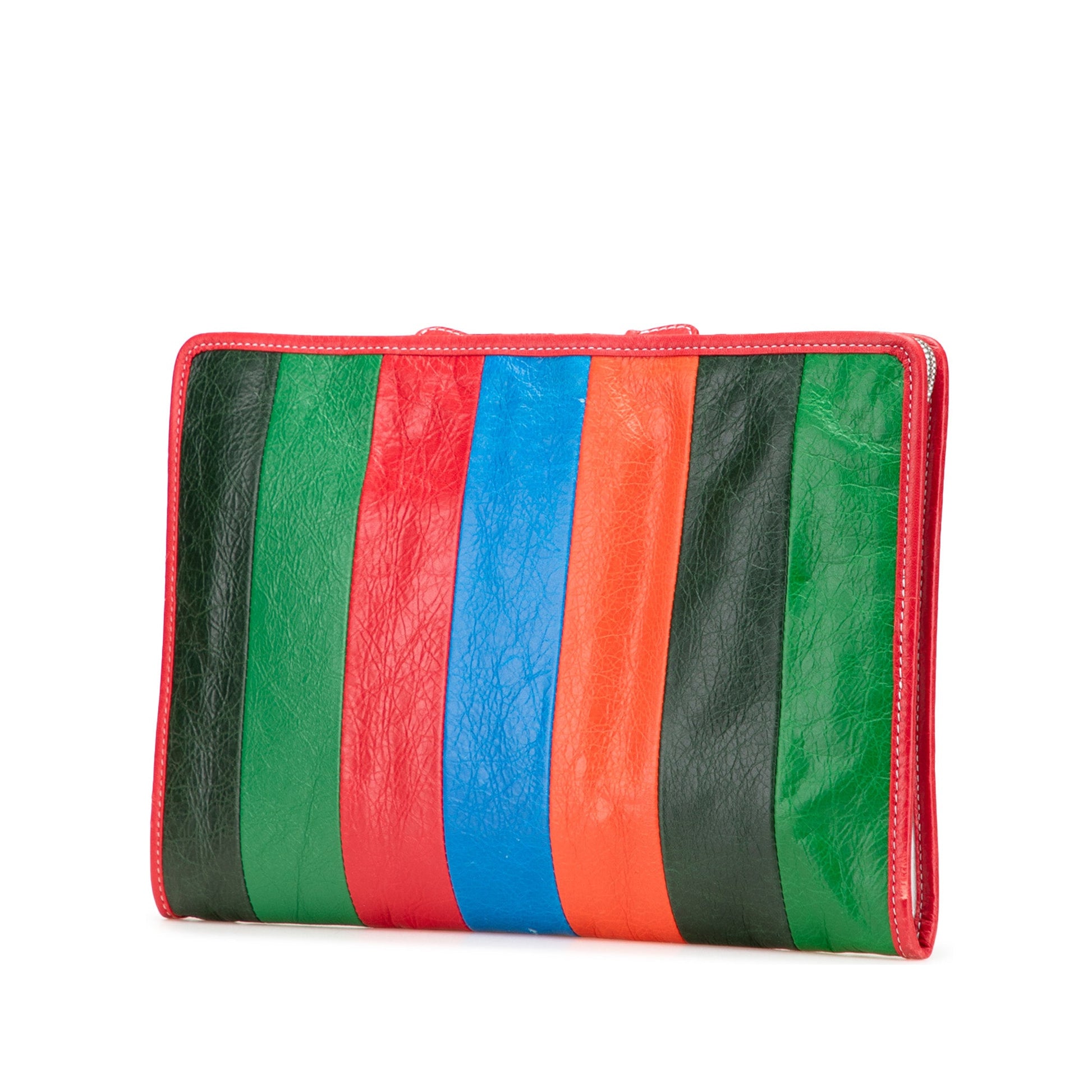 Balenciaga Lambskin Bazar Clutch