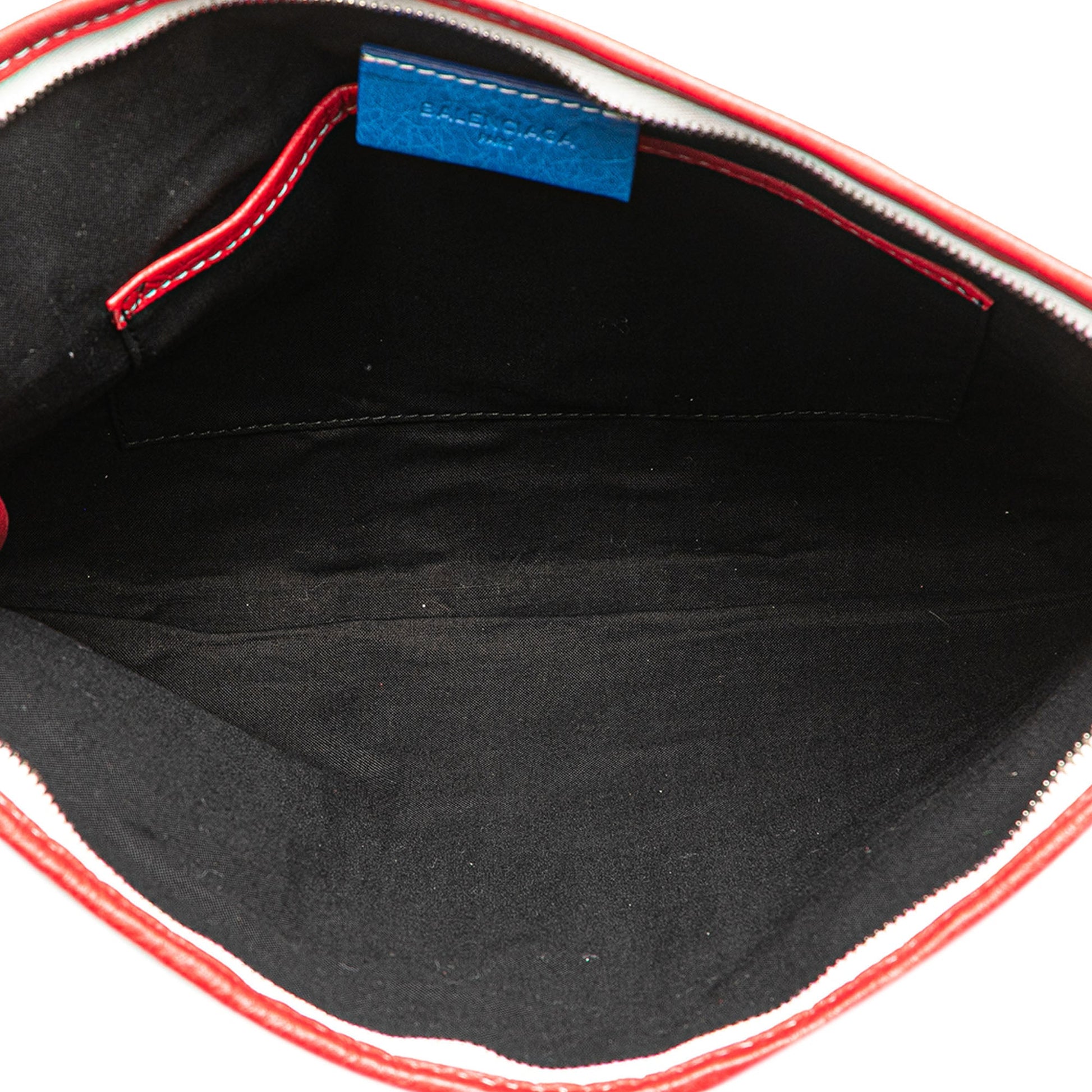 Balenciaga Lambskin Bazar Clutch