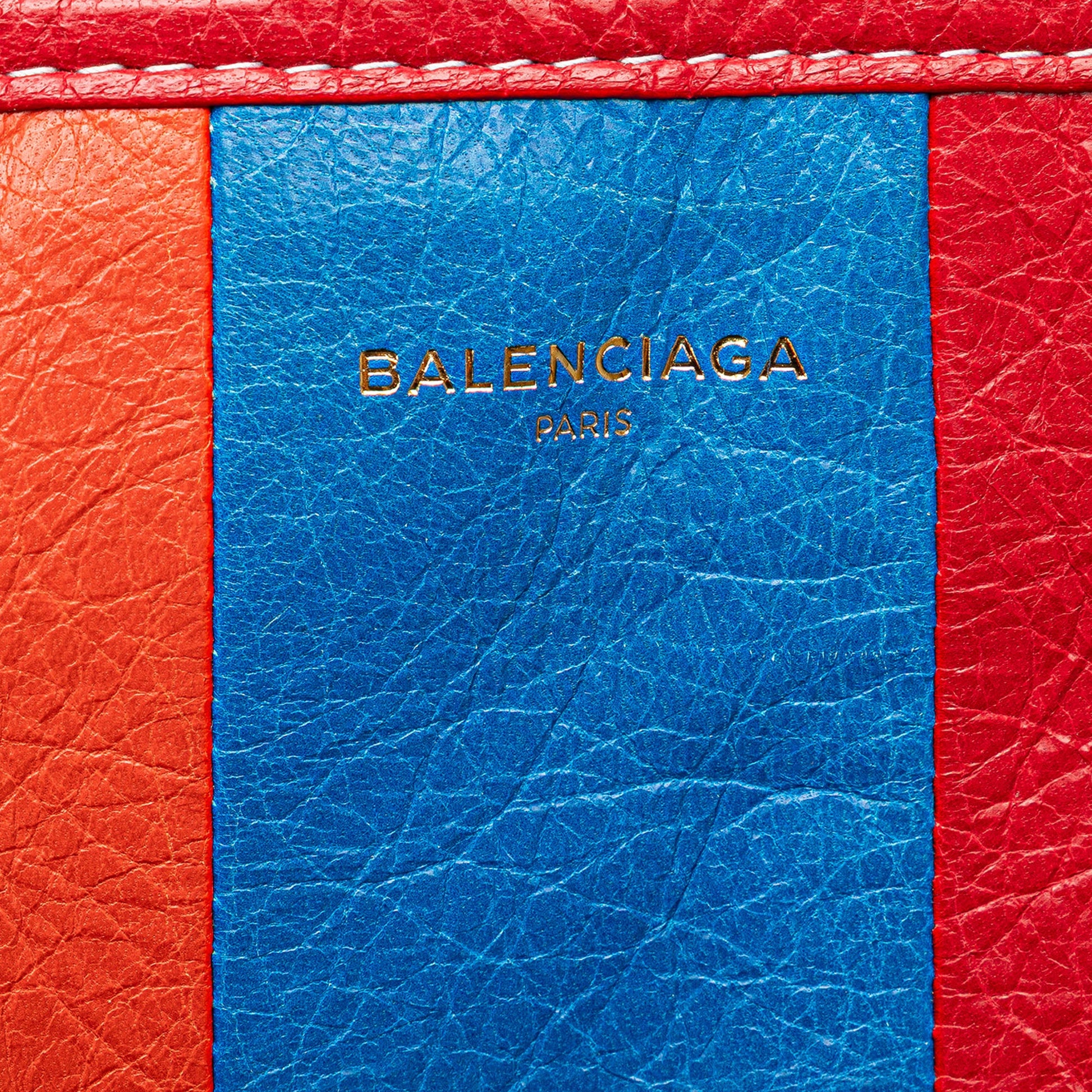 Balenciaga Lambskin Bazar Clutch