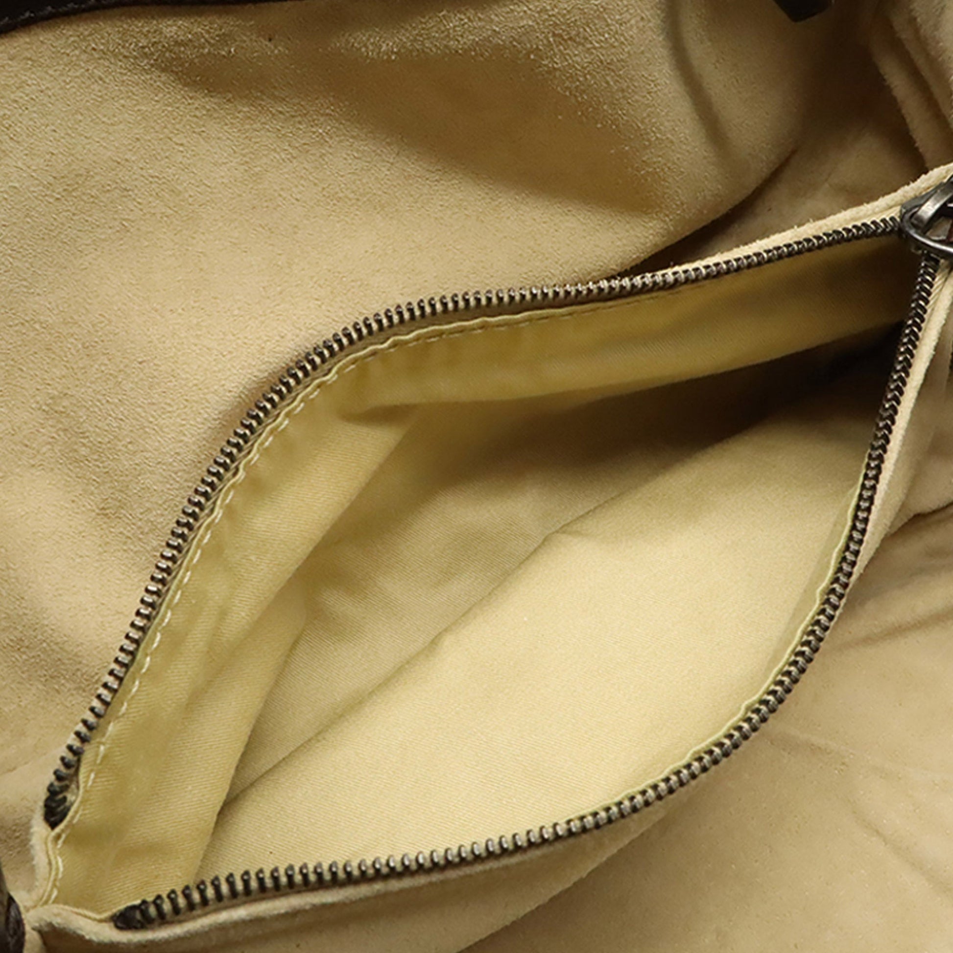 Bottega Veneta Metallic Nappa Intrecciato Handbag