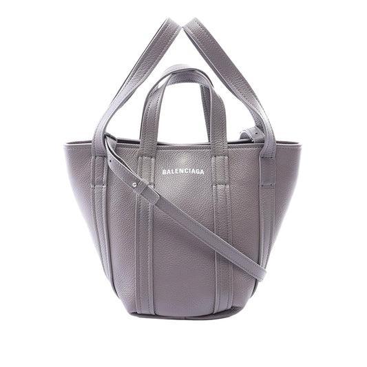 Balenciaga Leather Everyday North South Tote XS