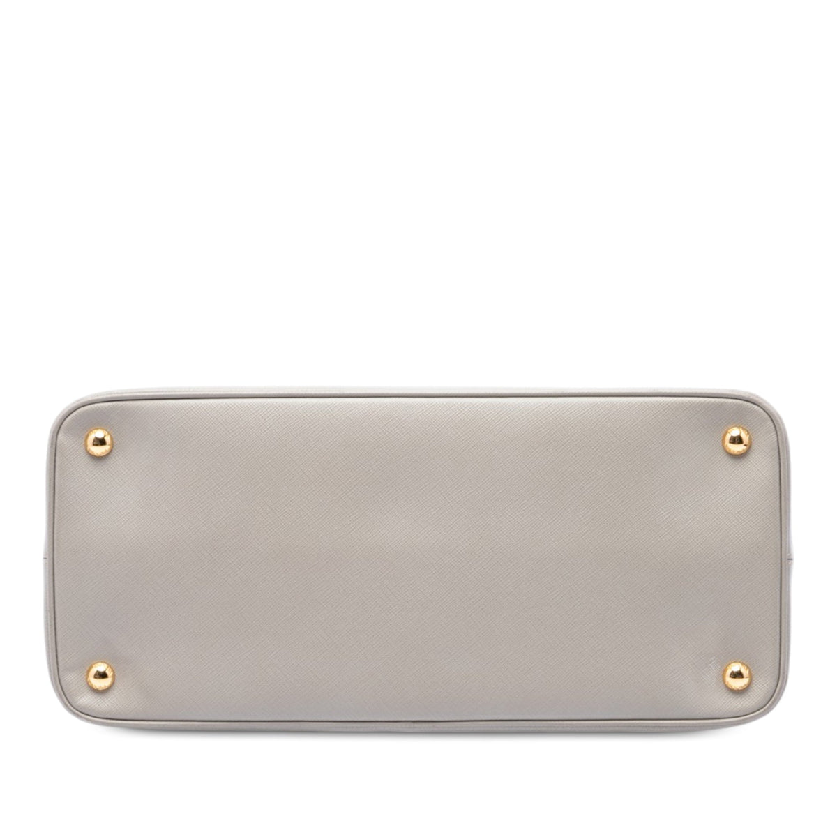 Prada Large Saffiano Lux Open Promenade Satchel — White