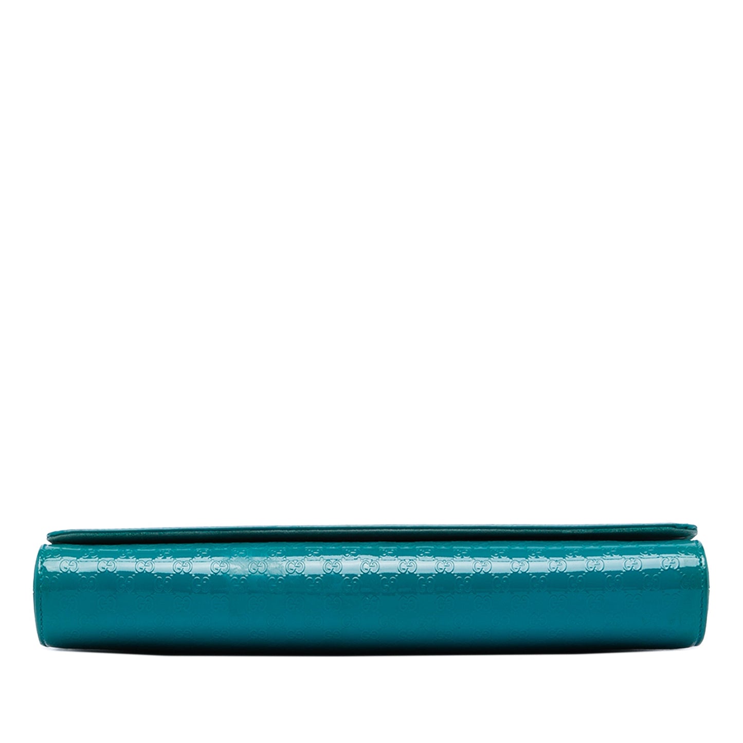 Gucci Microguccissima Patent Broadway Clutch
